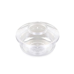 Crystal Ice Cream Cup Round 3" 6 Oz (25 Pcs)