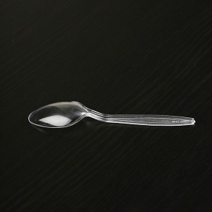 PLASTIC SPOON CLEAR Q PAC 20*50 PCS